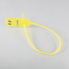 Scéllé plastique jaune