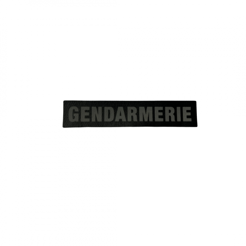 Bande rétroréfléchissante inversée autoagrippante Gendarmerie