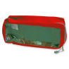 Pochette rouge E2 avec fenêtre