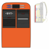 Station textile d'urgence SYT SUV 25D noire