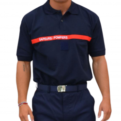 Polo Sapeurs-Pompiers Manches courtes XXL