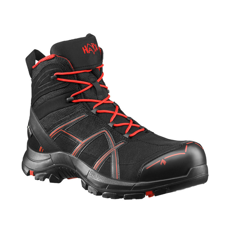 Chaussant Haix Black Eagle Safety 40.1 MID Black-Red