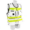 Gilet d'intervention multipoches STAFF Blanc