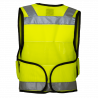 Gilet intervention tactique jaune fluo