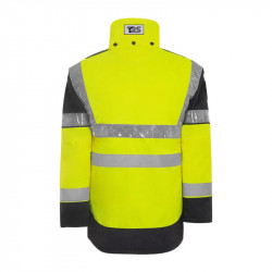 Parka/Veste de pluie Népal jaune/marine