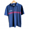 Polo ASVP MC Marine Jacquard