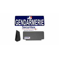 Clip pare-soleil gendarmerie avec Marianne