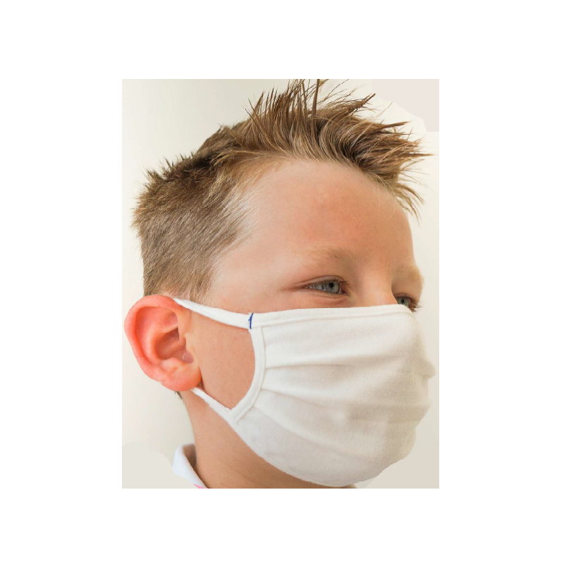 Masques de protection lavable UNS1 blancs