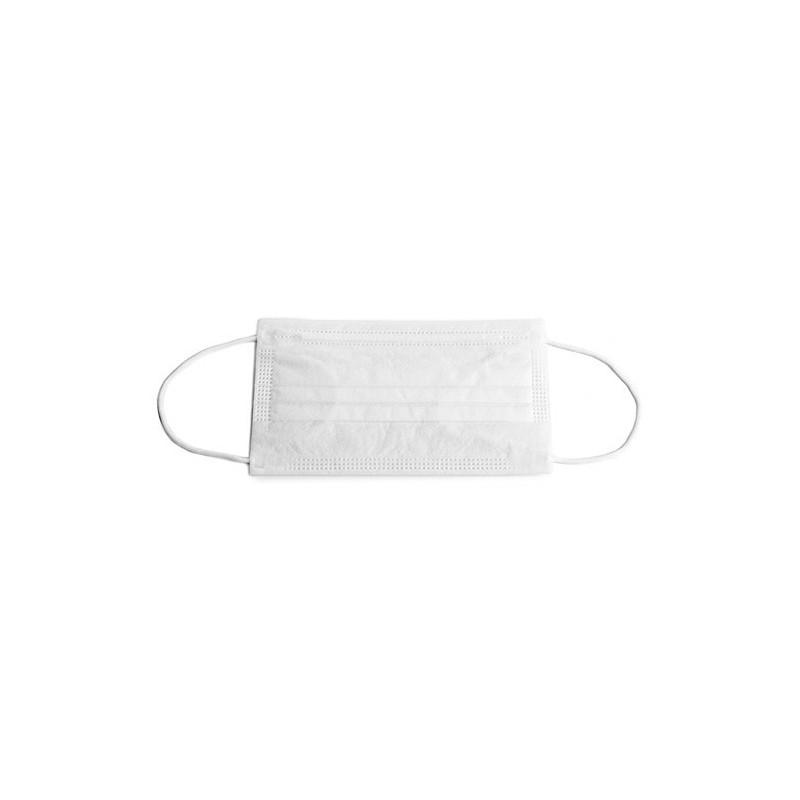 Boite de masques hygiène papier 2 plis blancs