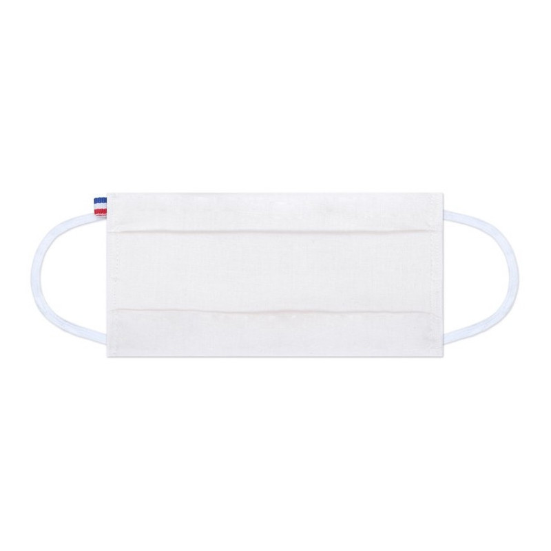 Masques de protection lavable UNS1 blancs sachet de 10